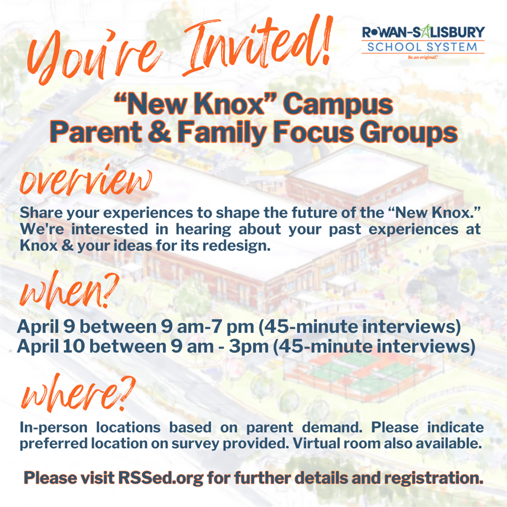 link for New Knox family focus group